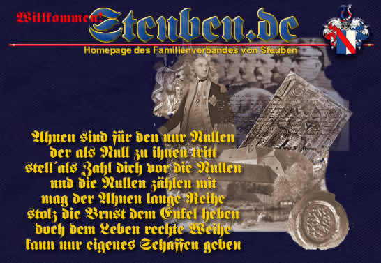 Familienverband von Steuben, Genealogie u. Familiengeschichte